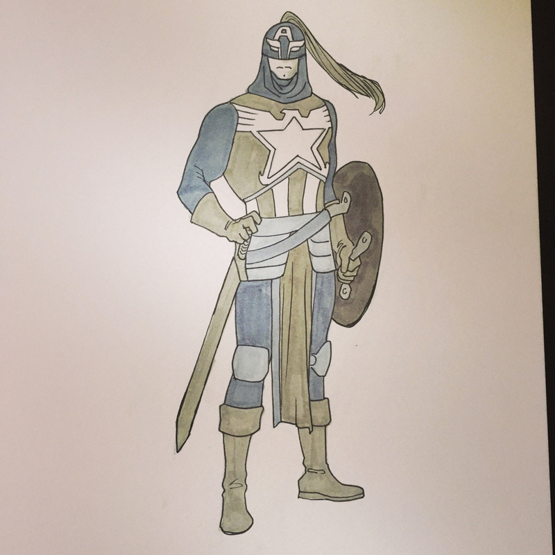 Illustration for article titled Kris Anka's 'Cap A Day' Is A Great Gallery Of Steve Rogers' Best Looks